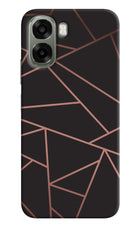 Geometric Pattern Oppo A6x 5G Hard Case Back Cover by Casekaro