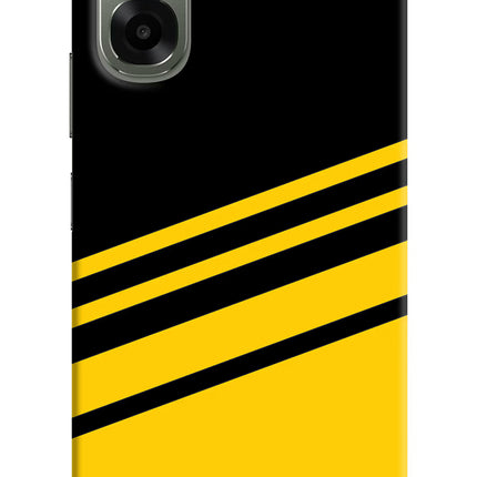 Yellow Shades Oppo A6x 5G Hard Case Back Cover by Casekaro