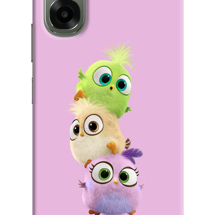 Cute Little Birds Oppo A6x 5G Hard Case Back Cover by Casekaro