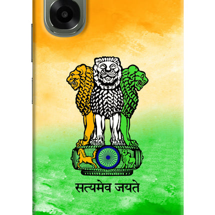 Satyamev Jayate Flag Oppo A6x 5G Hard Case Back Cover by Casekaro