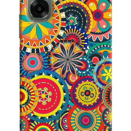 Gol Gol Art Oppo A6x 5G Hard Case Back Cover by Casekaro