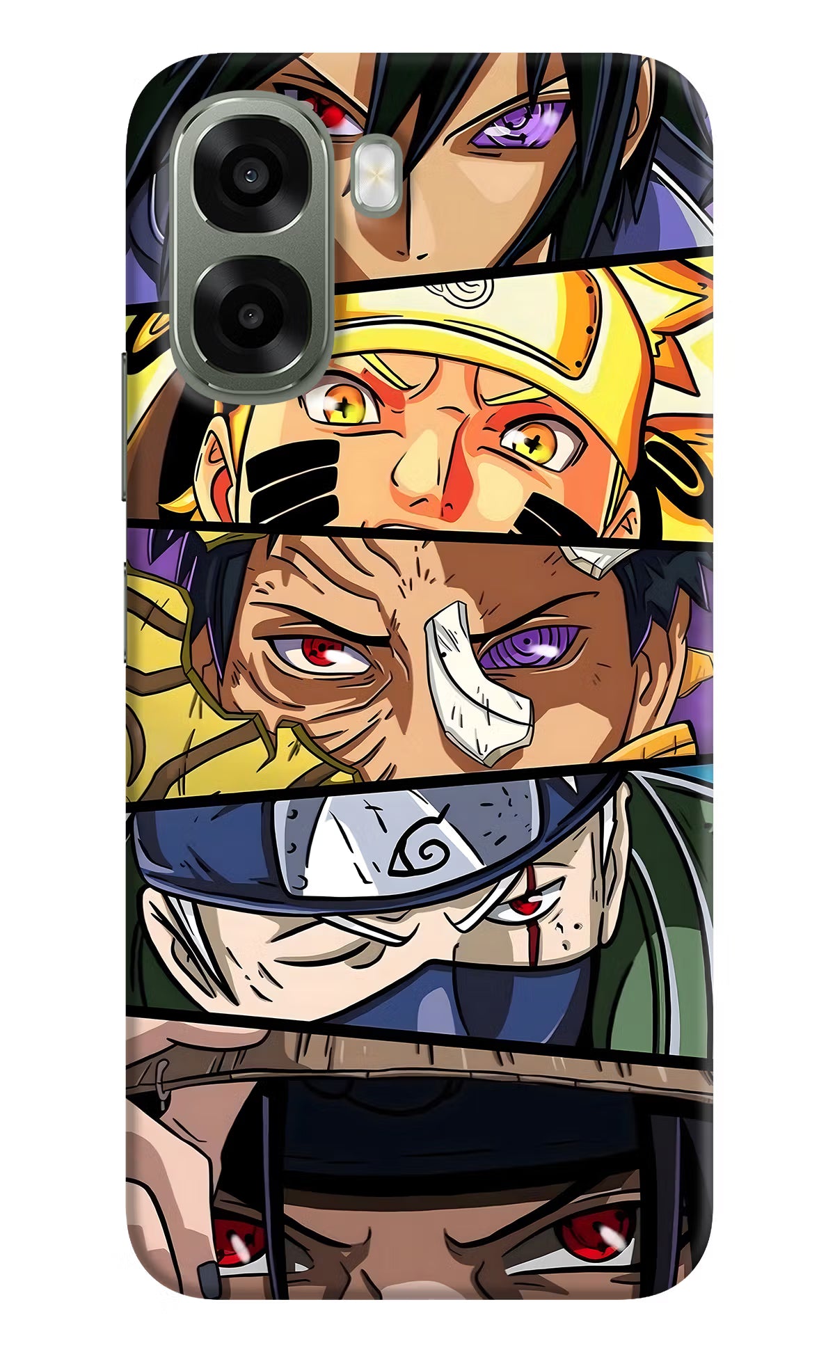 Naruto Character Oppo A6x 5G Back Cover