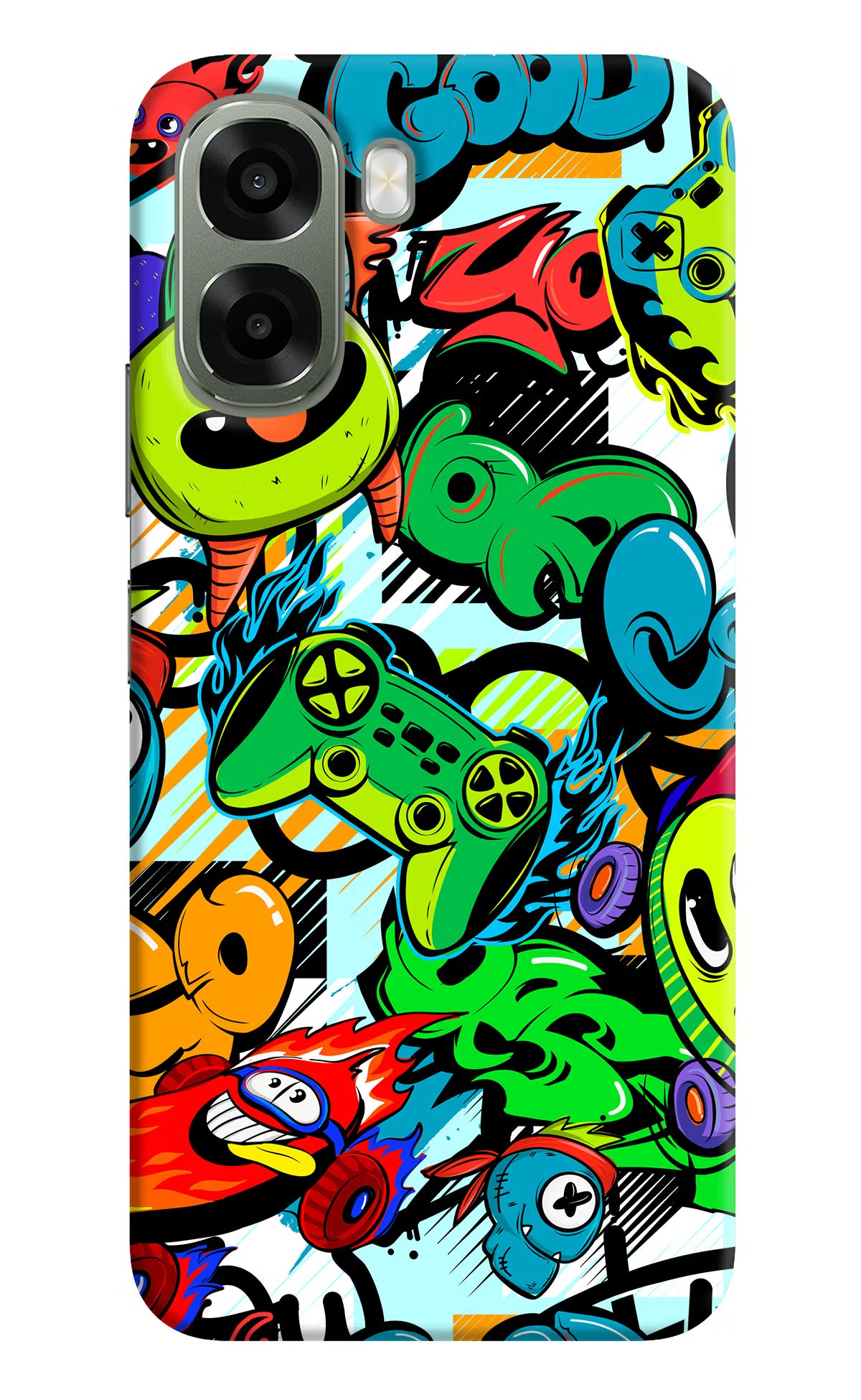 Game Doodle Oppo A6x 5G Back Cover