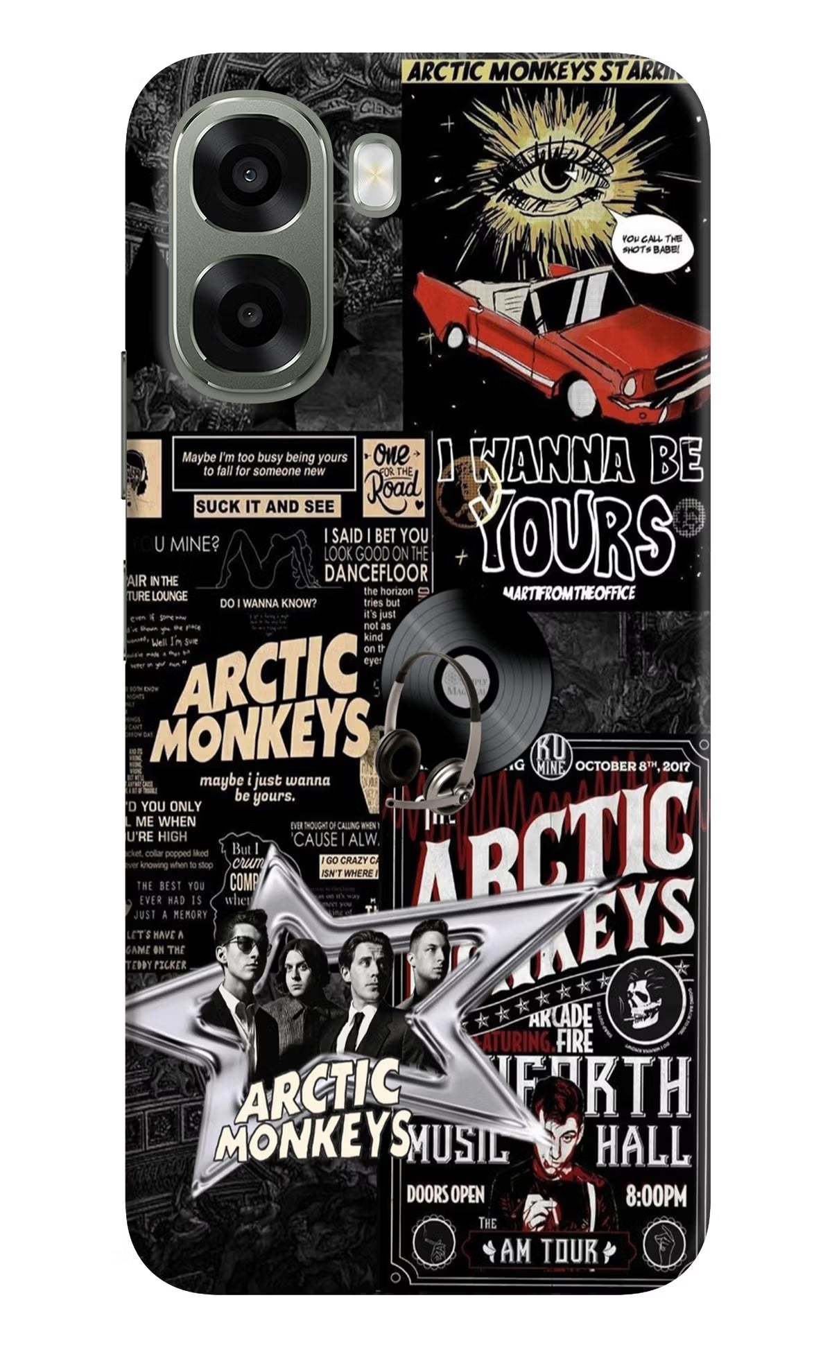 Arctic Monkeys Oppo A6x 5G Back Cover