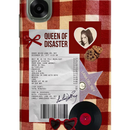 Queen of Disaster Oppo A6x 5G Hard Case Back Cover by Casekaro