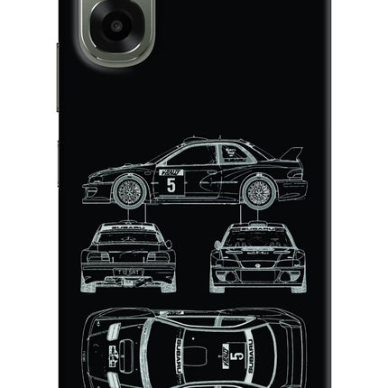 WRC'99 Oppo A6x 5G Hard Case Back Cover by Casekaro