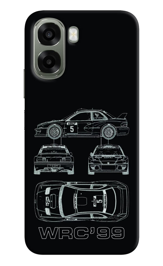 WRC'99 Oppo A6x 5G Hard Case Back Cover by Casekaro