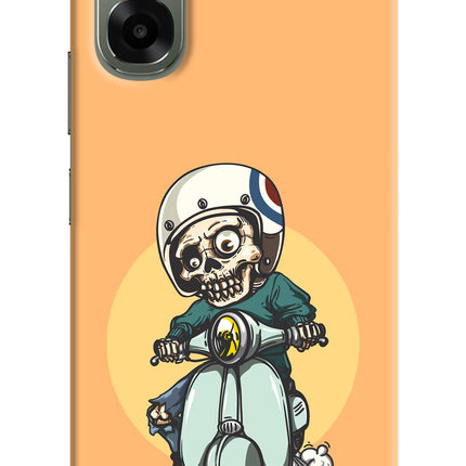 Undead Biker Oppo A6x 5G Hard Case Back Cover by Casekaro