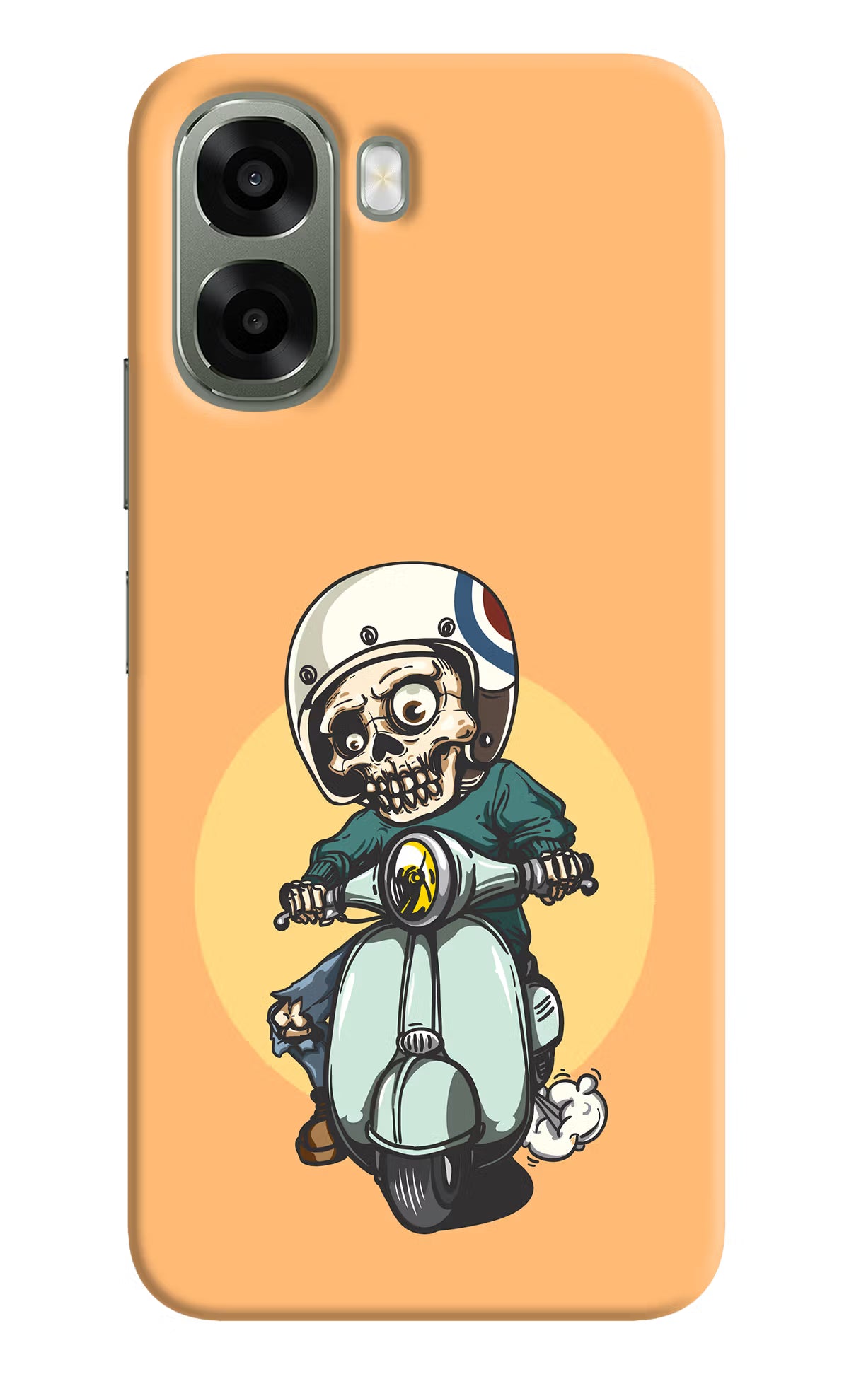 Undead Biker Oppo A6x 5G Back Cover