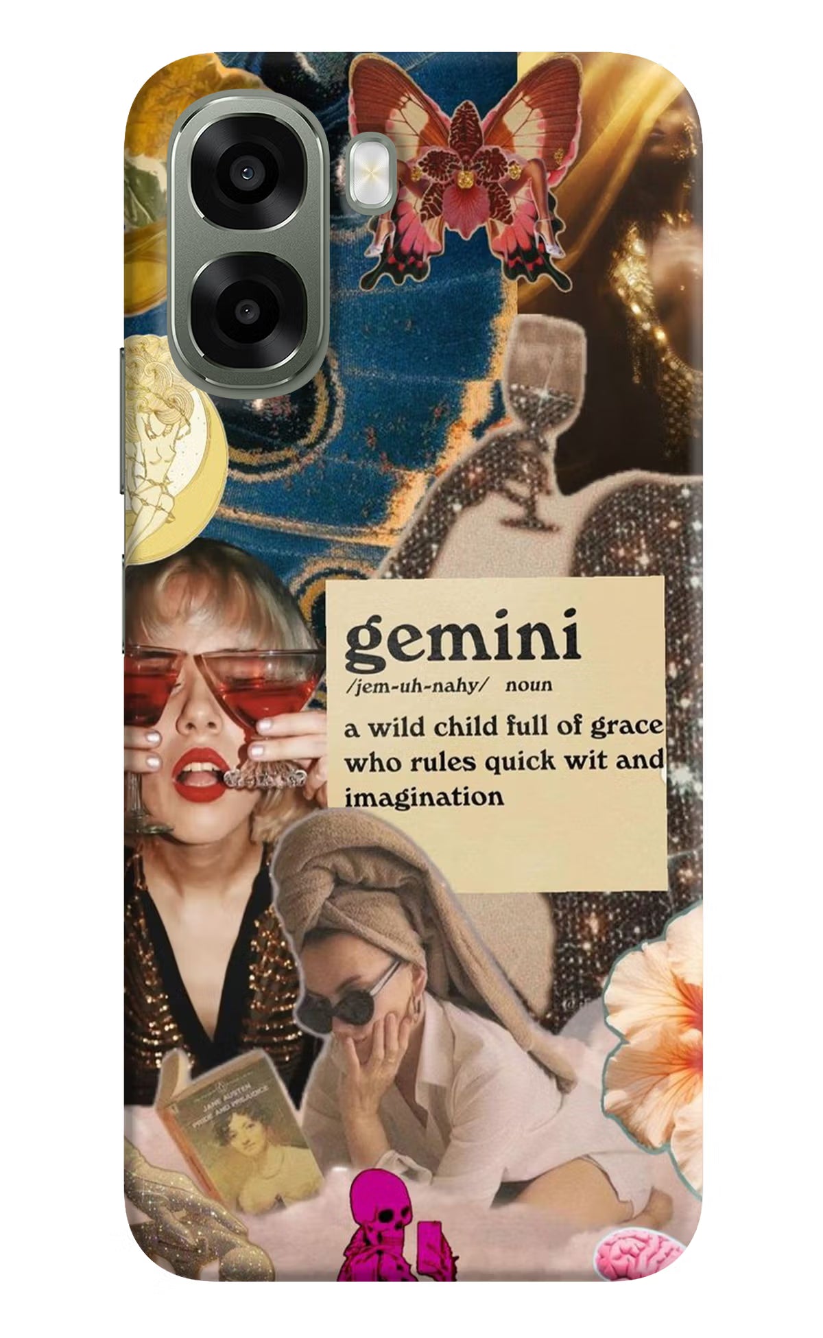 Gemini Zodiac Oppo A6x 5G Back Cover