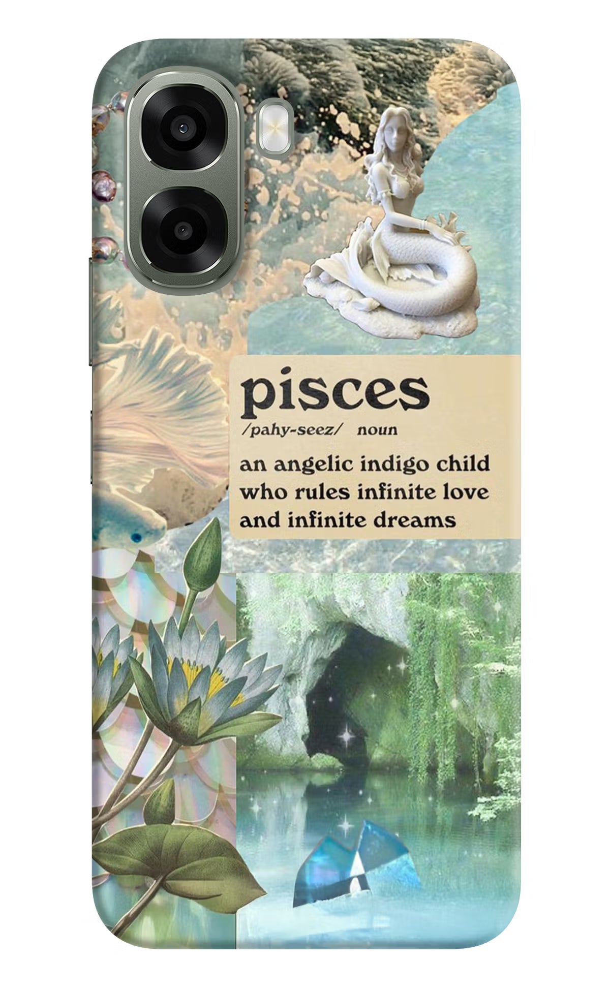 Pisces Zodiac Oppo A6x 5G Back Cover