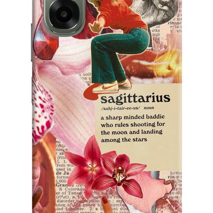 Sagittarius Zodiac Oppo A6x 5G Hard Case Back Cover by Casekaro
