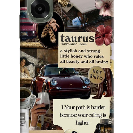 Taurus Zodiac Oppo A6x 5G Hard Case Back Cover by Casekaro