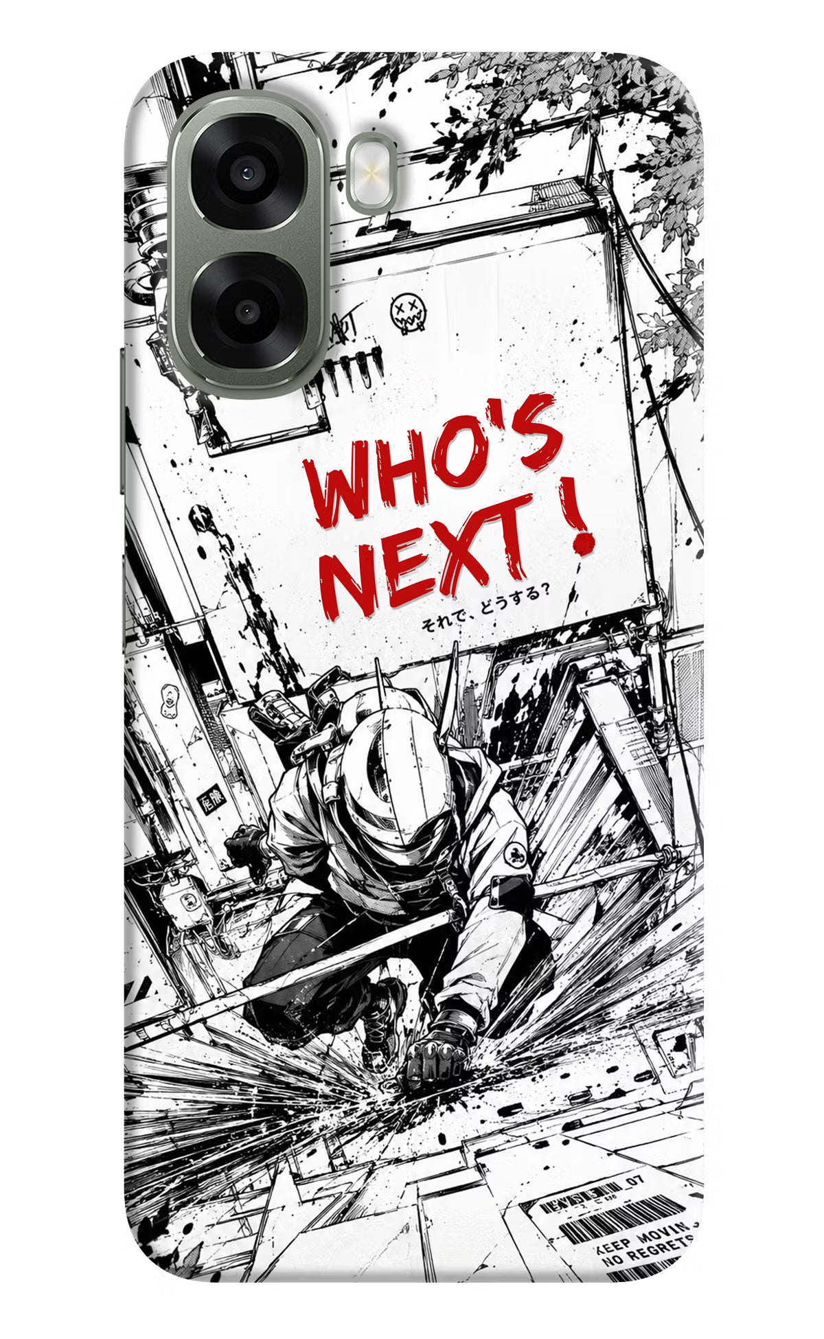 Who's Next Oppo A6x 5G Back Cover