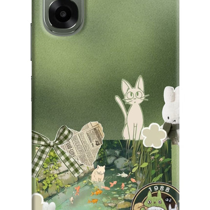 Aesthetic anime Oppo A6x 5G Hard Case Back Cover by Casekaro