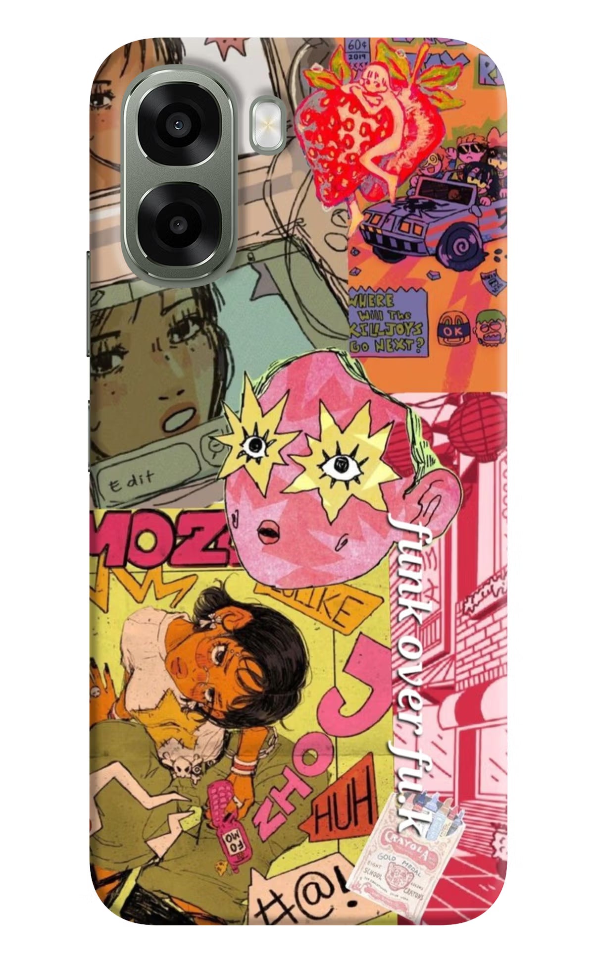 Funkover Oppo A6x 5G Back Cover