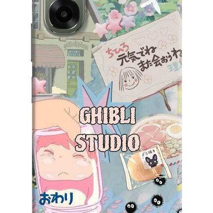 Studio Ghibli Oppo A6x 5G Hard Case Back Cover by Casekaro