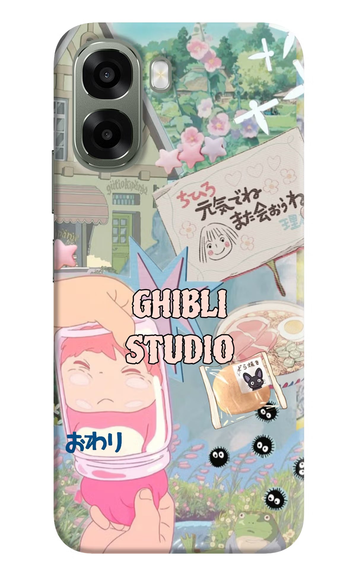 Studio Ghibli Oppo A6x 5G Back Cover