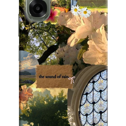 Rain Oppo A6x 5G Hard Case Back Cover by Casekaro