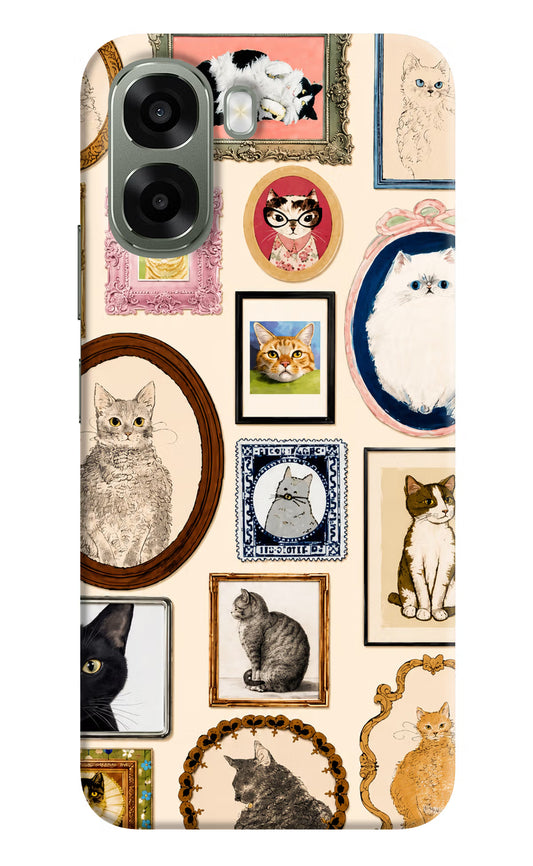 Mirror Cats Oppo A6x 5G Hard Case Back Cover by Casekaro