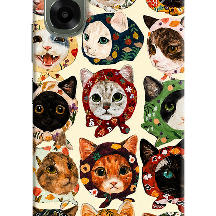 Cool Cat Oppo A6x 5G Hard Case Back Cover by Casekaro