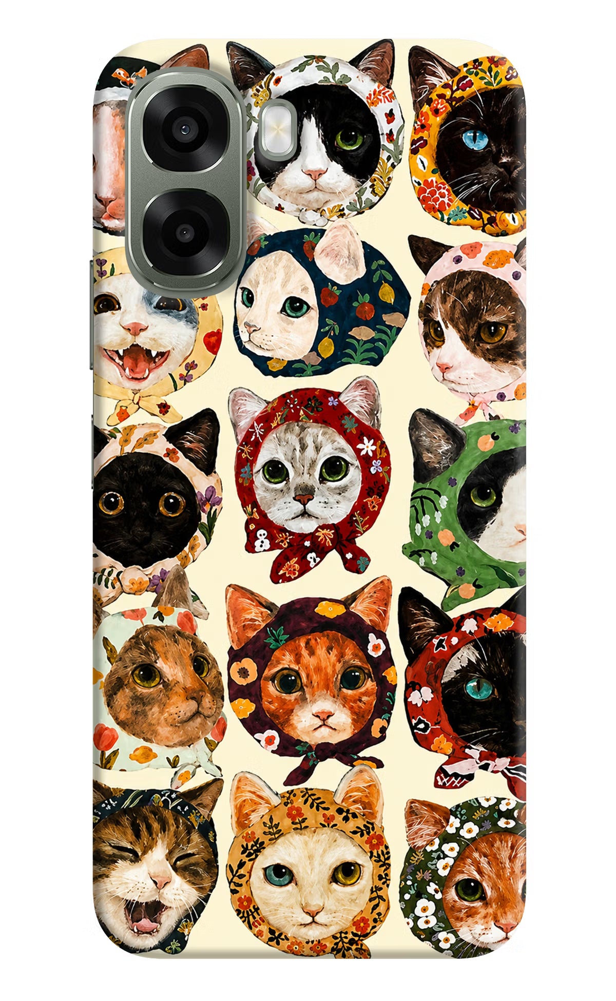 Cool Cat Oppo A6x 5G Back Cover