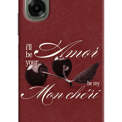 Velvet Cherry Oppo A6x 5G Hard Case Back Cover by Casekaro