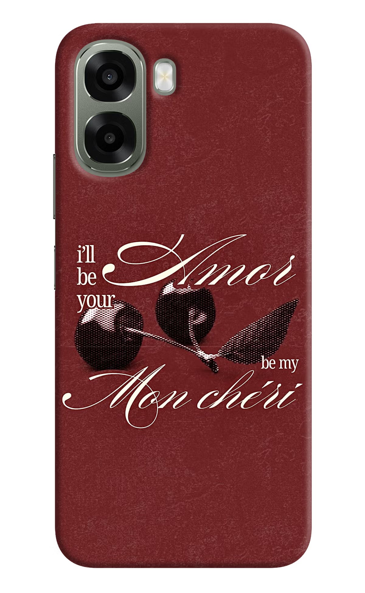Velvet Cherry Oppo A6x 5G Back Cover