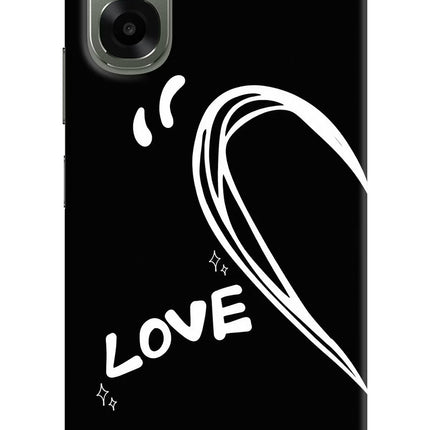 Love Line Oppo A6x 5G Hard Case Back Cover by Casekaro