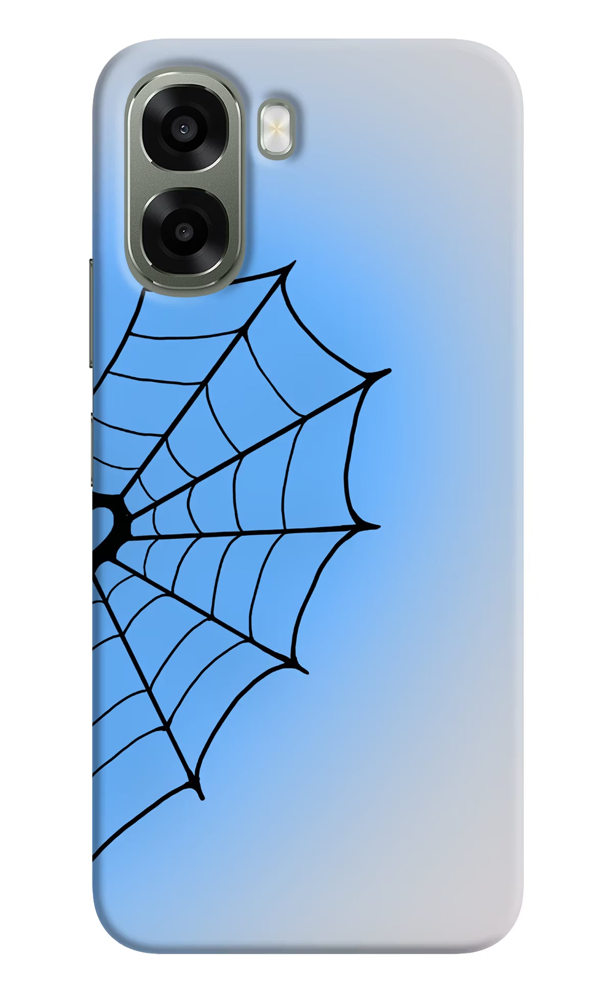 Blue Web Oppo A6x 5G Back Cover
