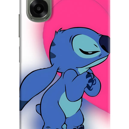 Stitch Hug Oppo A6x 5G Hard Case Back Cover by Casekaro