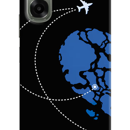 Love Orbit Oppo A6x 5G Hard Case Back Cover by Casekaro