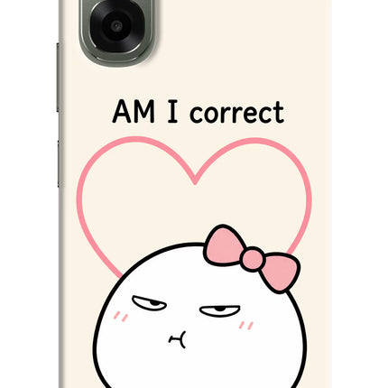 Always Right Oppo A6x 5G Hard Case Back Cover by Casekaro