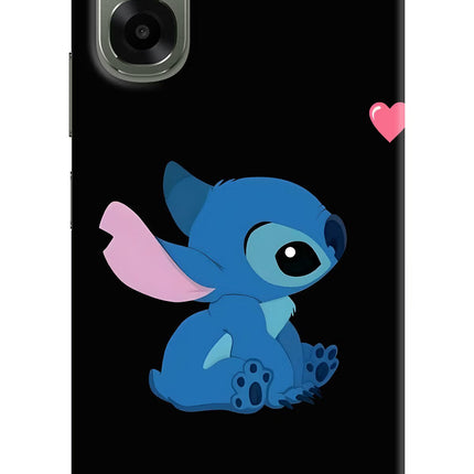 Stitch Crush Oppo A6x 5G Hard Case Back Cover by Casekaro