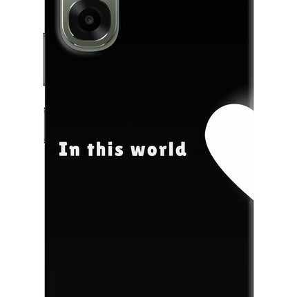 This World Oppo A6x 5G Hard Case Back Cover by Casekaro