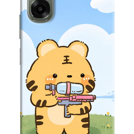 Tiger Treat Oppo A6x 5G Hard Case Back Cover by Casekaro
