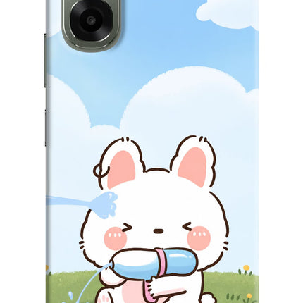 Bunny Treat Oppo A6x 5G Hard Case Back Cover by Casekaro