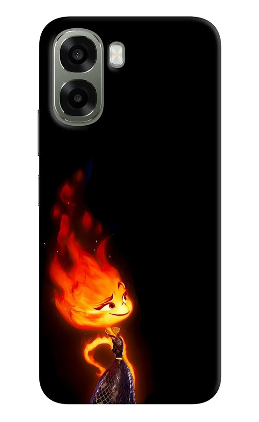 Ember Flame Oppo A6x 5G Hard Case Back Cover by Casekaro