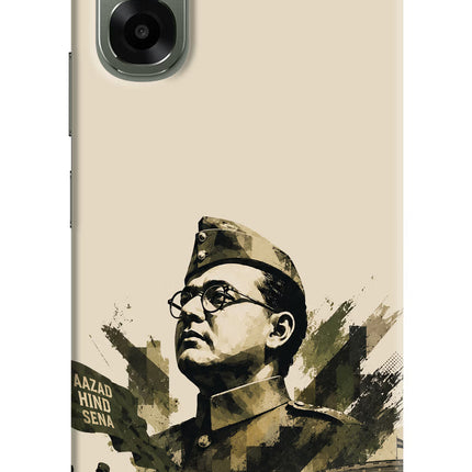 Netaji Rising Oppo A6x 5G Hard Case Back Cover by Casekaro