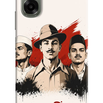 Bhagat Singh Trio Oppo A6x 5G Hard Case Back Cover by Casekaro