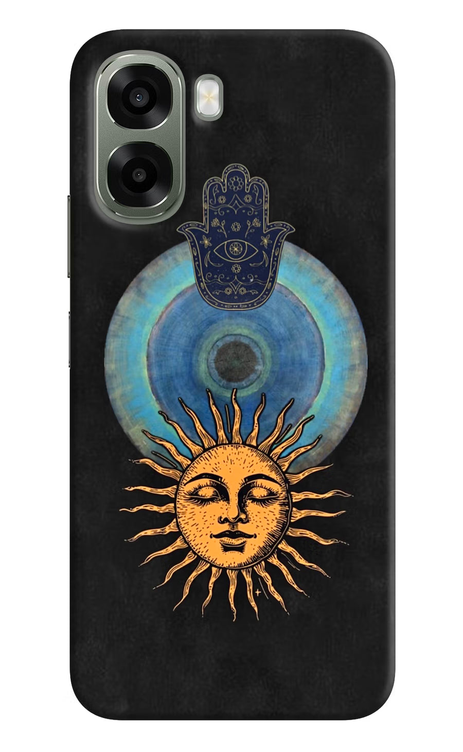 Divine Sun Oppo A6x 5G Back Cover, Hard case