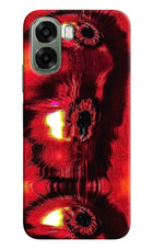 Fire Eye Oppo A6x 5G Hard Case Back Cover by Casekaro