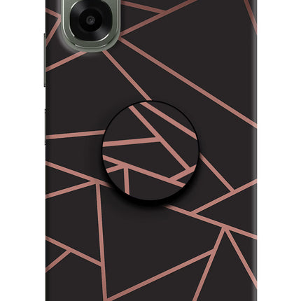 Geometric Pattern Oppo A6x 5G Pop Case by Casekaro
