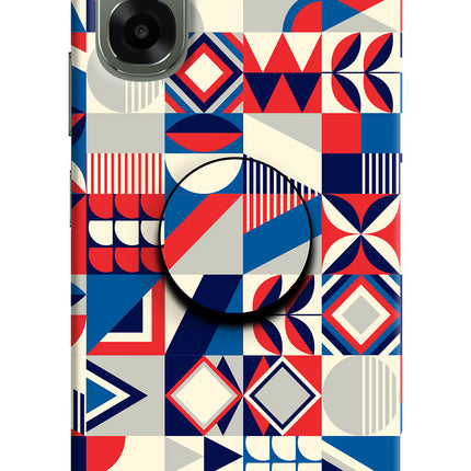 Colorful Pattern Oppo A6x 5G Pop Case by Casekaro