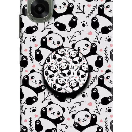 Cute Panda Oppo A6x 5G Pop Case by Casekaro