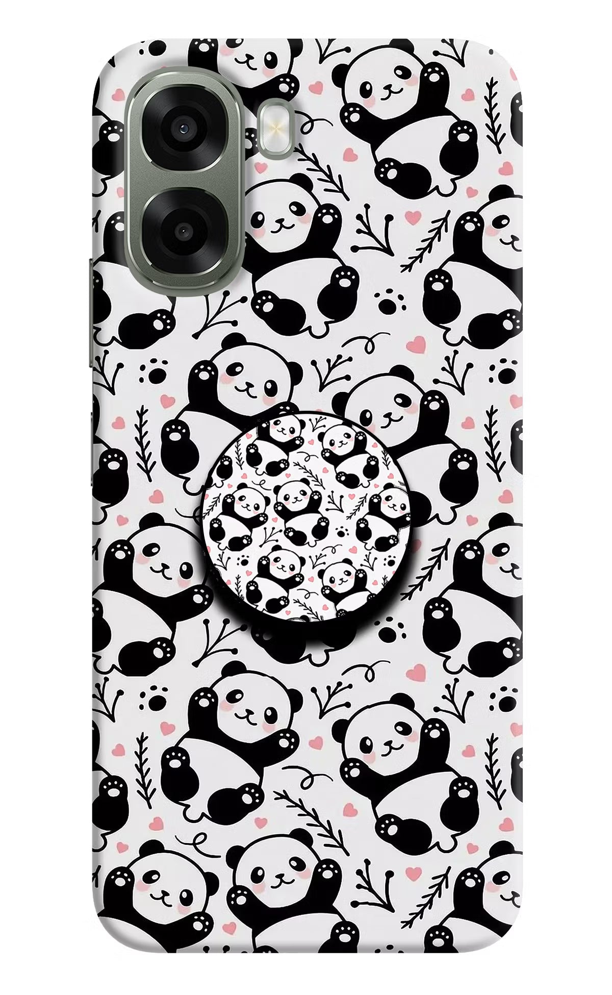 Cute Panda Oppo A6x 5G Pop Case