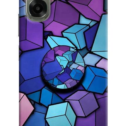 Cubic Abstract Oppo A6x 5G Pop Case by Casekaro