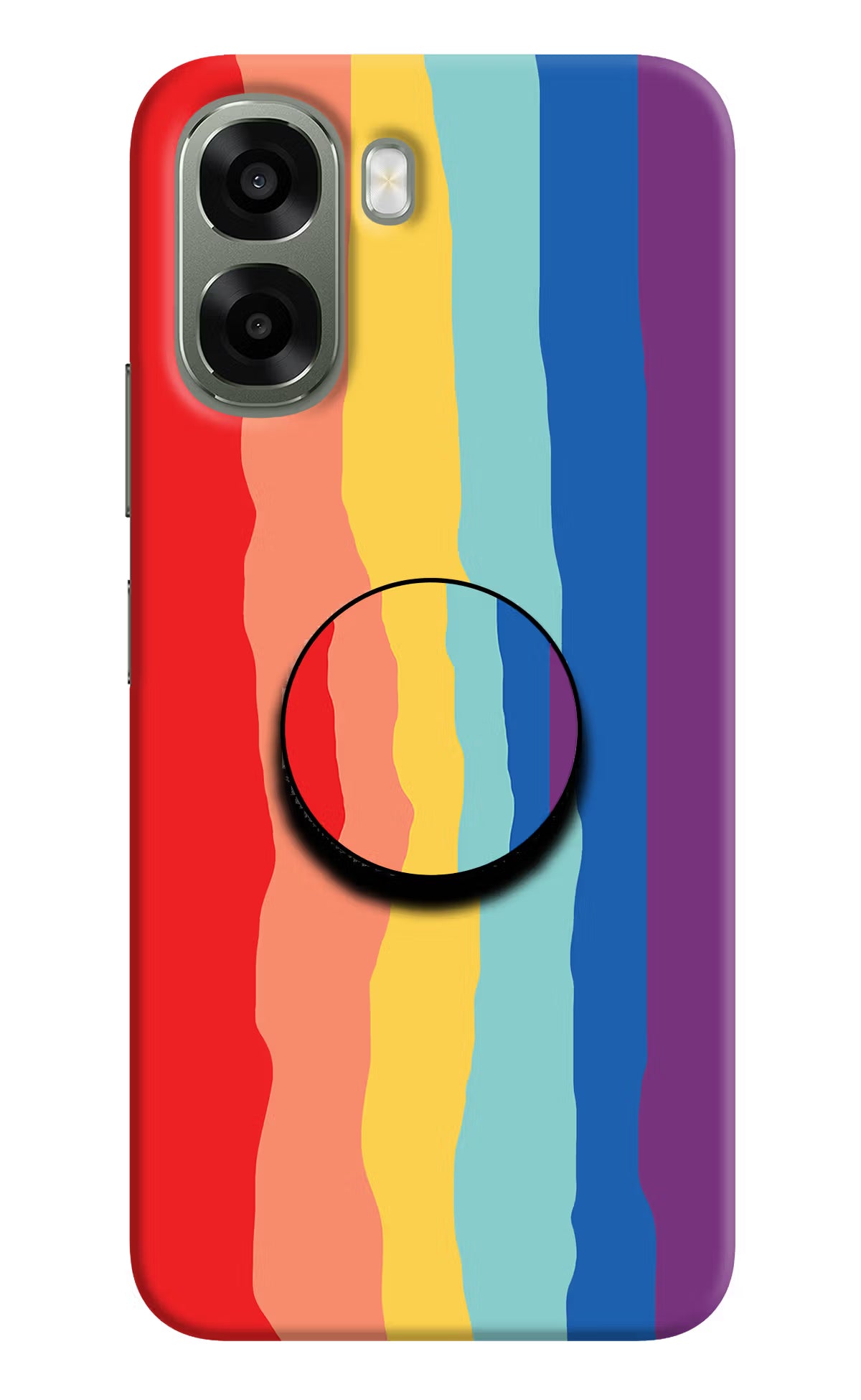 Rainbow Oppo A6x 5G Pop Case
