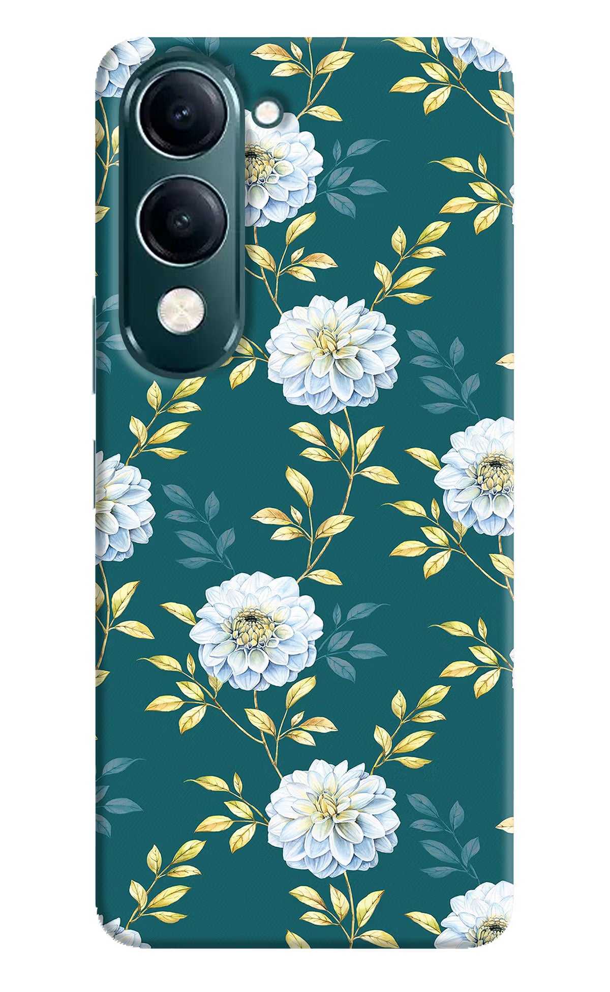 Flowers iQOO Z10 Lite 5G Back Cover