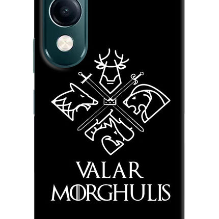 Valar Morghulis | Game Of Thrones iQOO Z10 Lite 5G Hard Case Back Cover by Casekaro